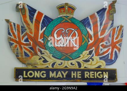 1950er `s Museum, Denbigh, Nordwales, Stockfoto